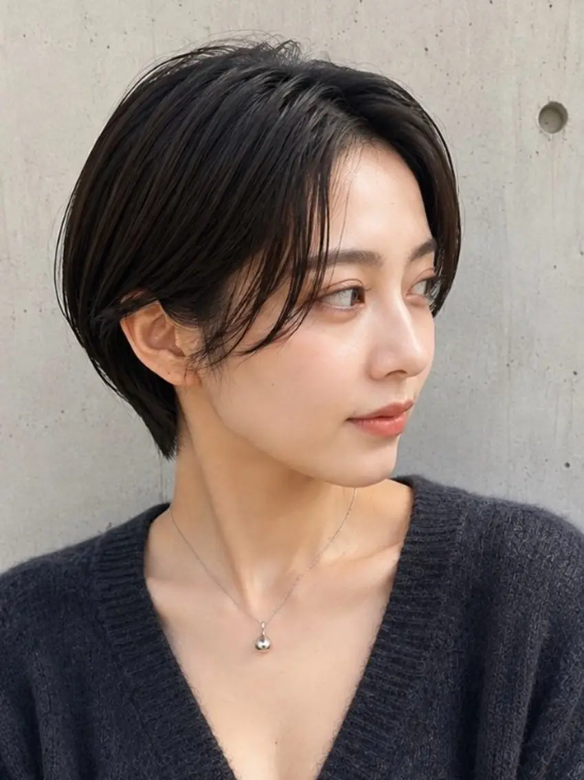ショート カット トリートメント ヘッドスパ 似合わせ×髪質改善 ケア🫧ｼｵﾝのヘアスタイル