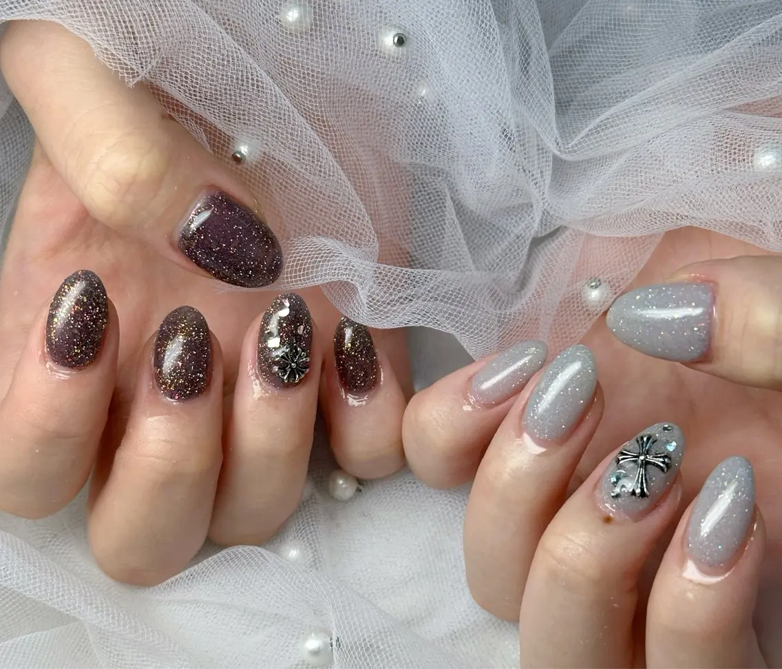 ネイル ハンドネイル Queennail 北堀江AYAのネイルデザイン