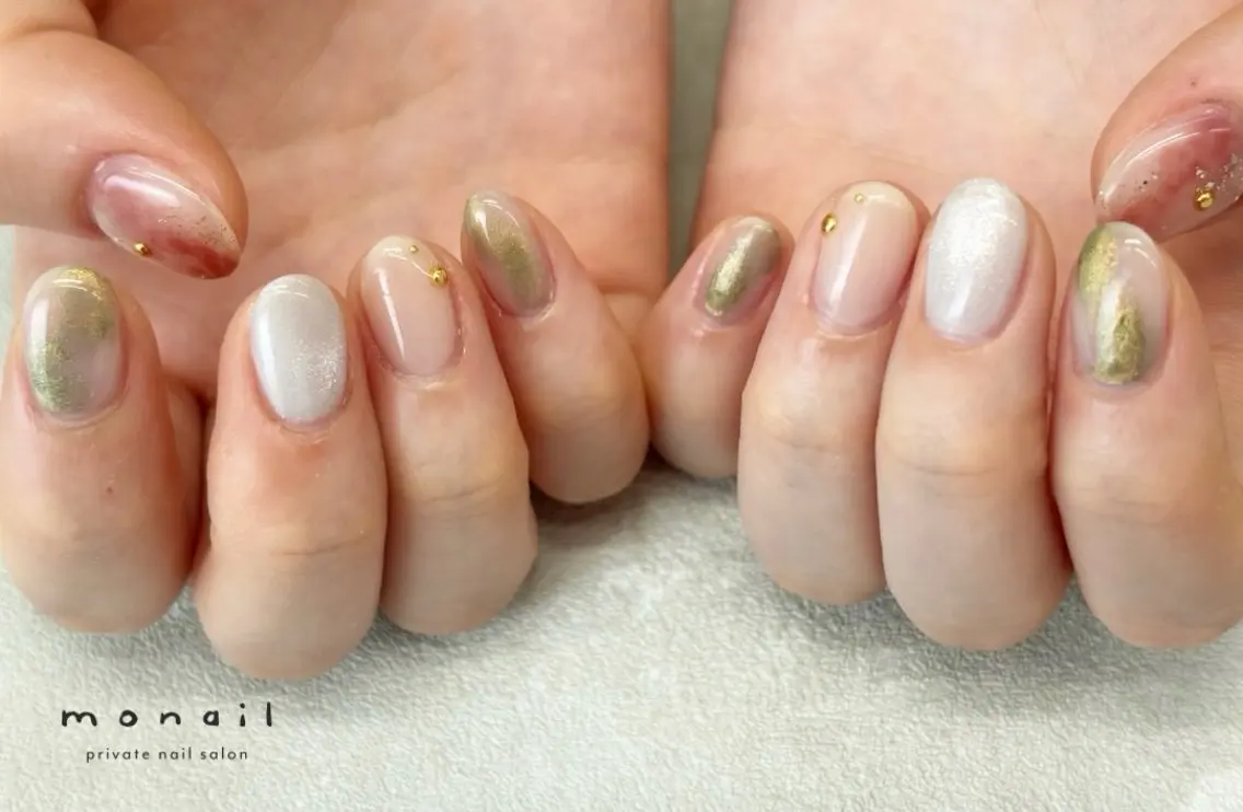 ネイル ハンドネイル nail salon monailのネイルデザイン