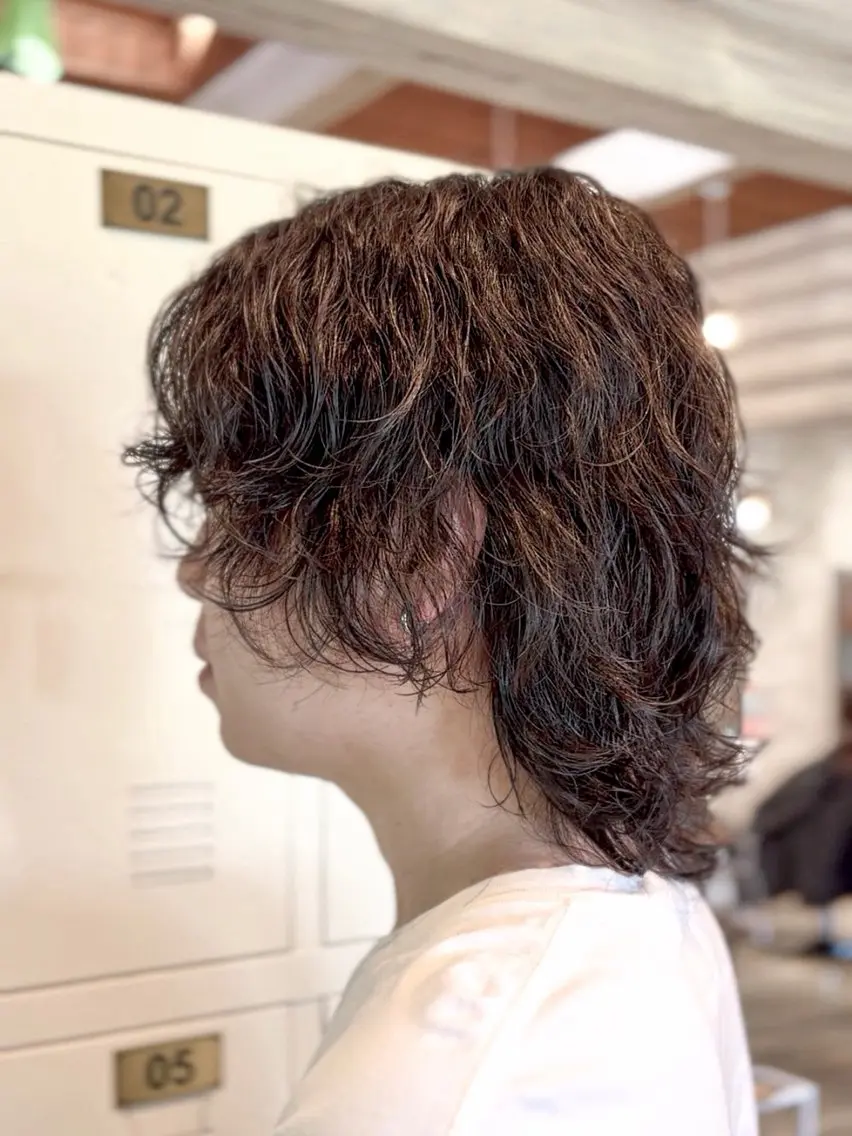 パーマ カット パーマ 🐾自然な縮毛矯正/ レイヤー🐾あんなのヘアスタイル