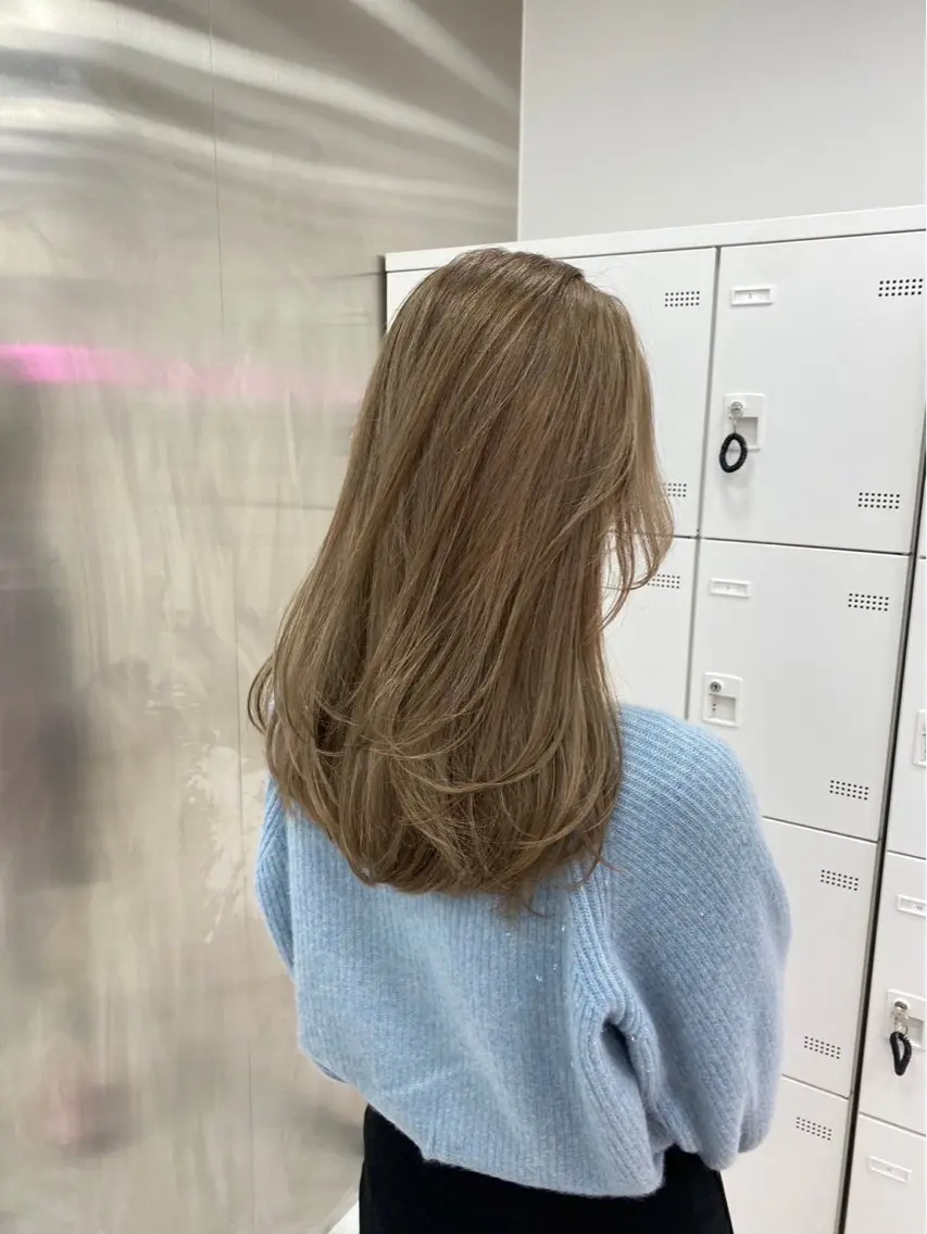 ロング ヘアアレンジ 髪質改善 トリートメント 🫧ハイトーン/ 髪質改善/ヒナタ🫧のヘアスタイル