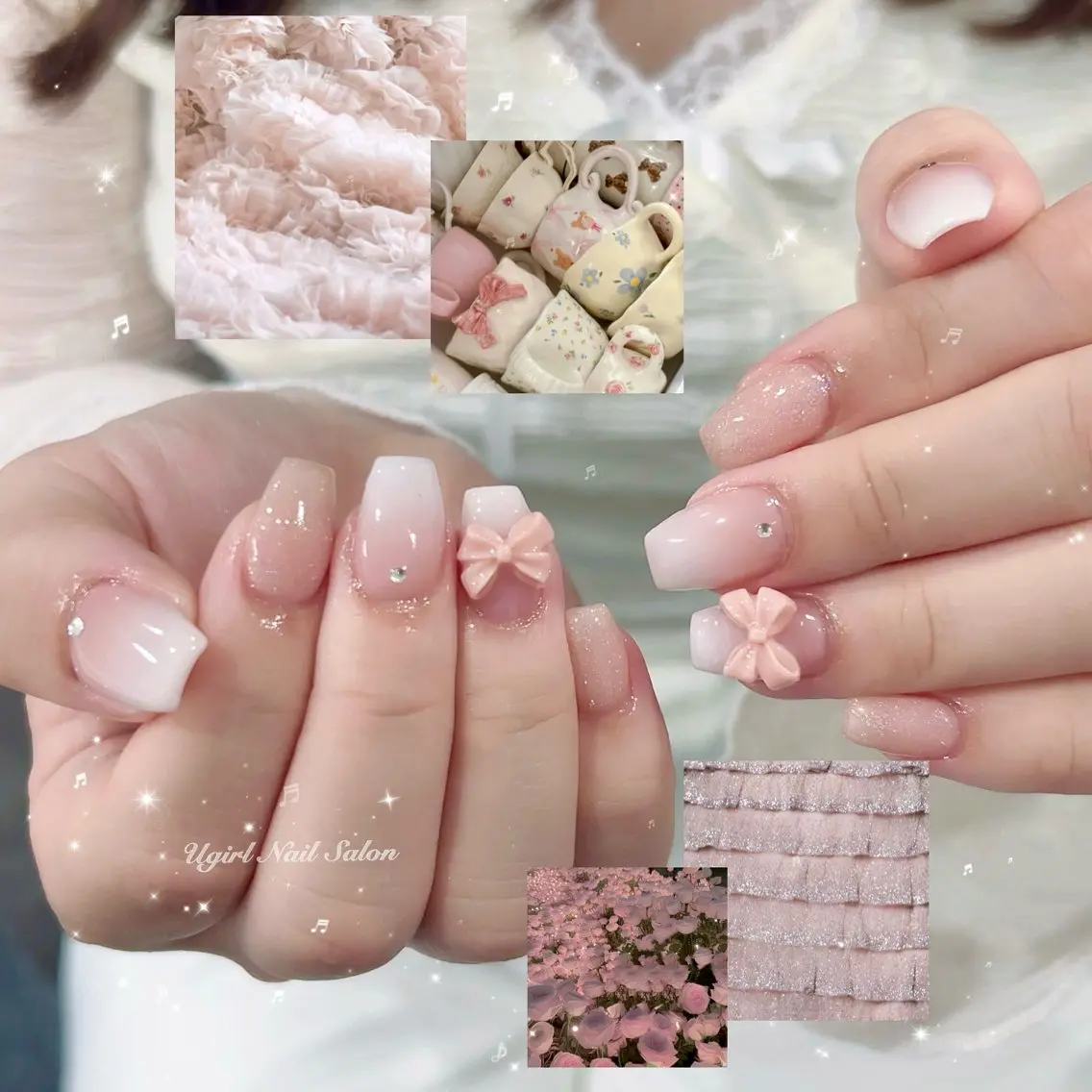 ネイル ハンドネイル 🪄mimi🎀 Midori🪽のネイルデザイン