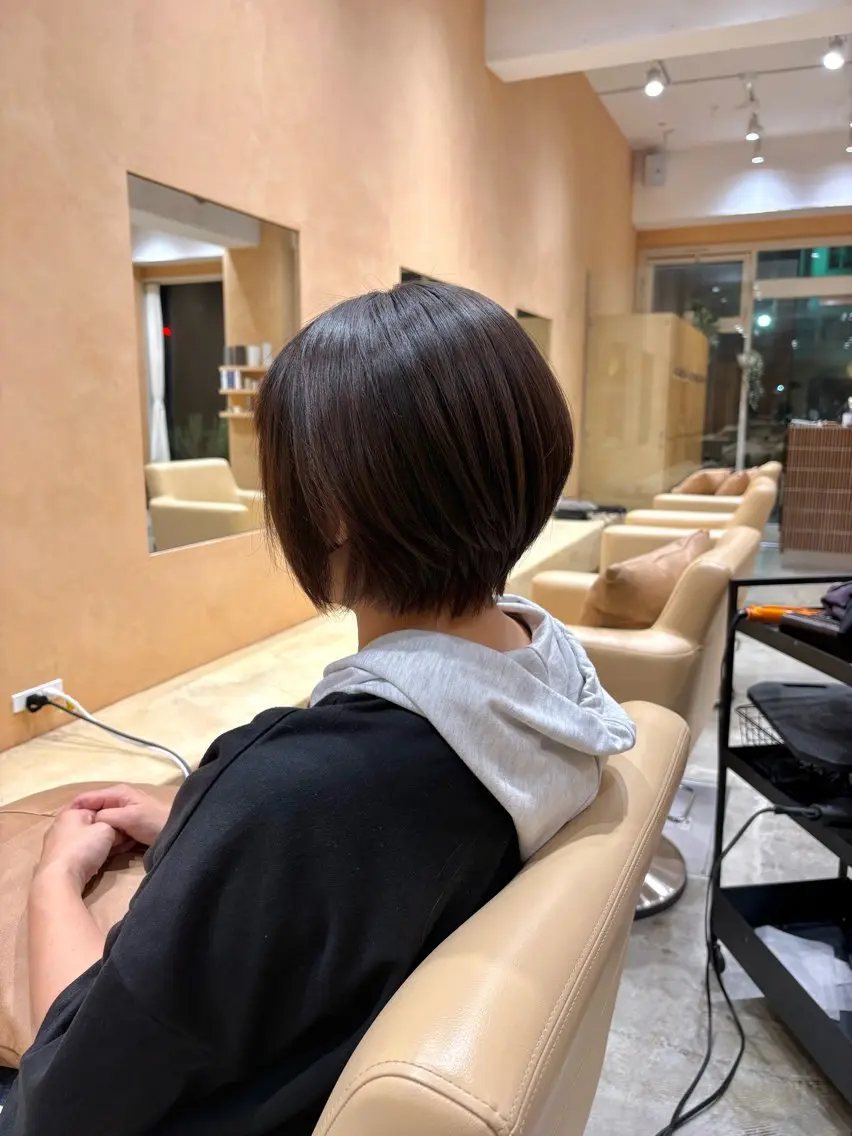 ショート カット ヘアカラー ONE009 ハナ🎀のヘアスタイル