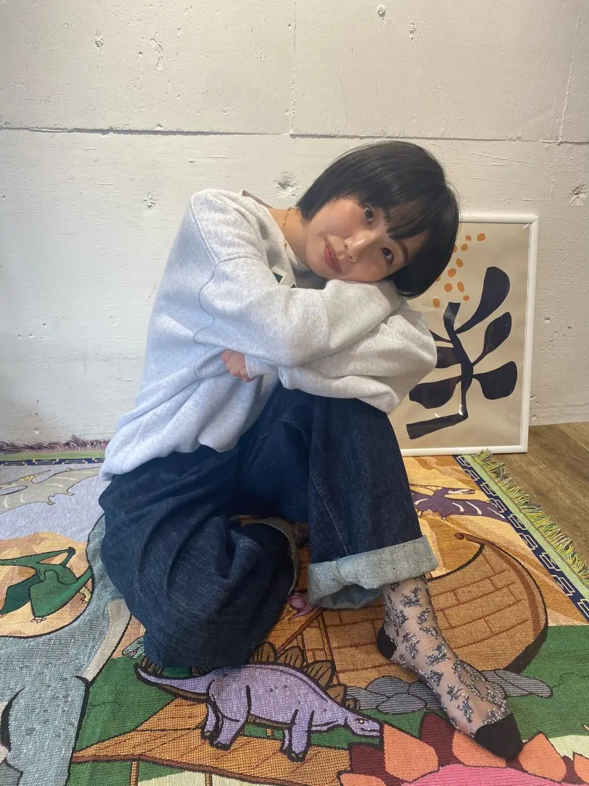 撮影モデルの写真