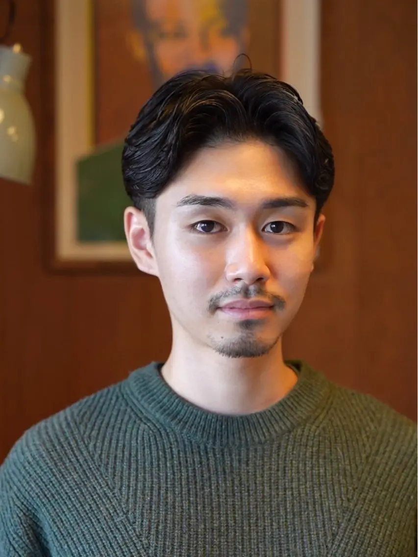 パーマ メンズ メンズパーマ いしだ りょうのヘアスタイル