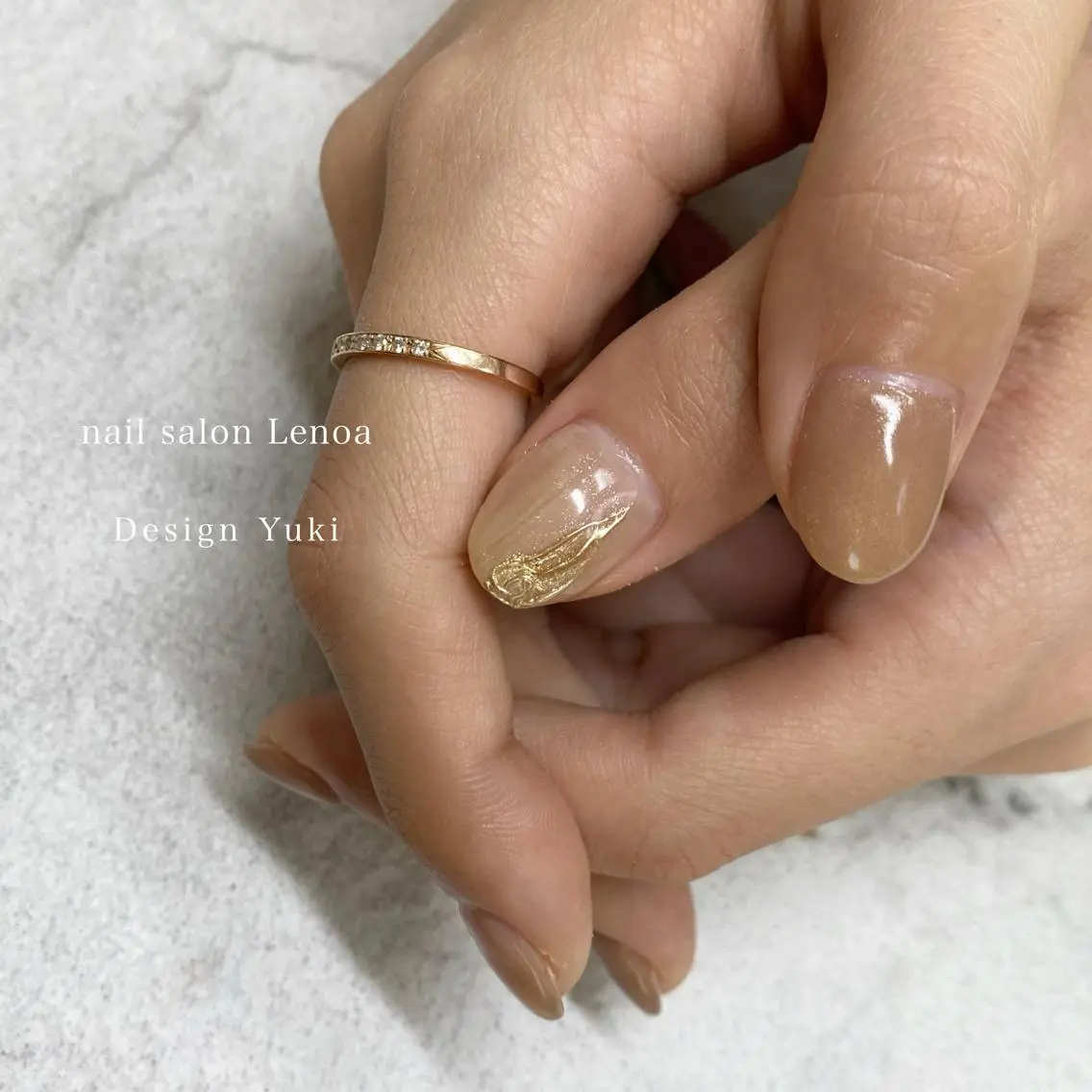 ネイル ハンドネイル Tielu Yukiのネイルデザイン