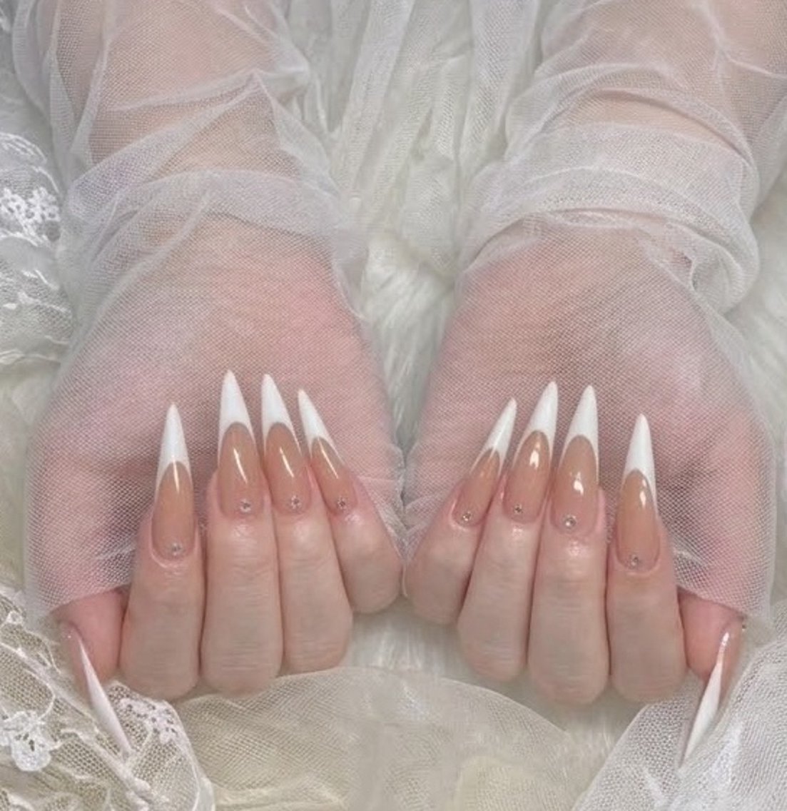ロング 韓国風ヘア ロング ハンドネイル ハンドケア CHIBI NAIL SALON 船橋のネイルデザイン