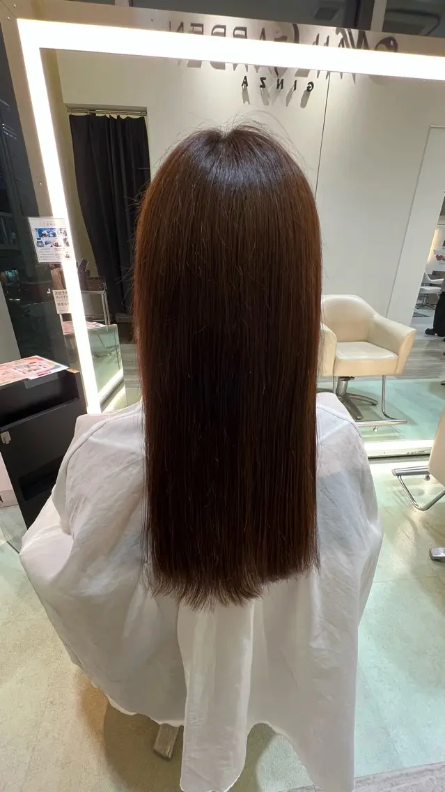 ロング 近藤 羽南のヘアスタイル
