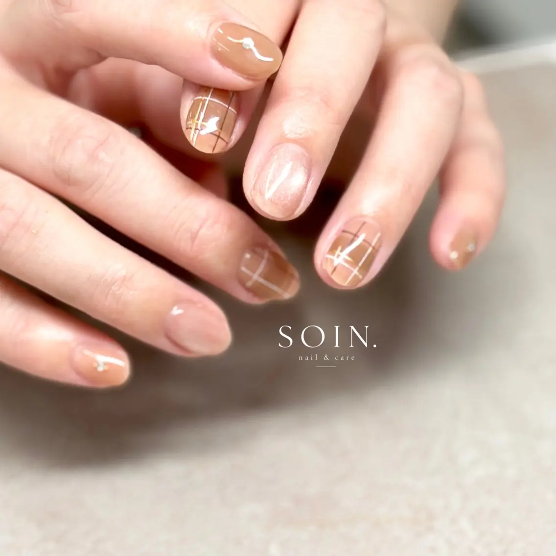 ネイル ハンドネイル SOIN. nail&careのネイルデザイン
