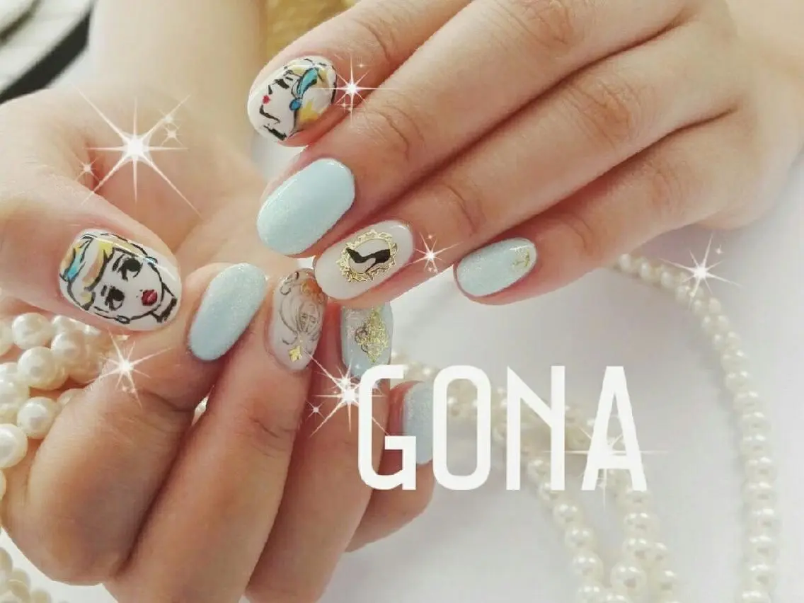 ネイル ハンドネイル ネイルサロン& スクールGONAのネイルデザイン