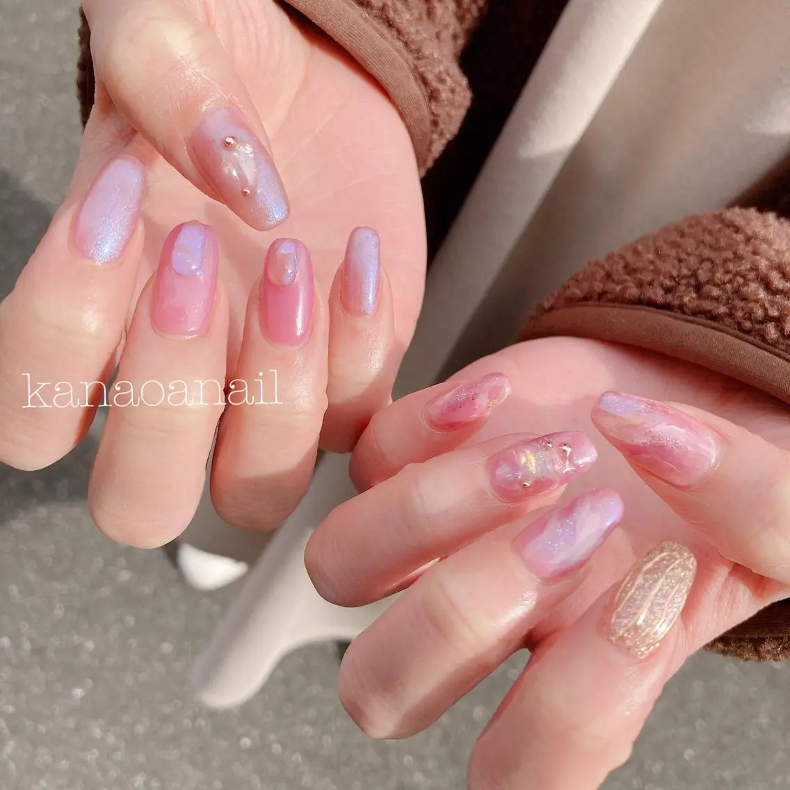 ミニモ限定★おまかせニュアンスネイルコースの写真