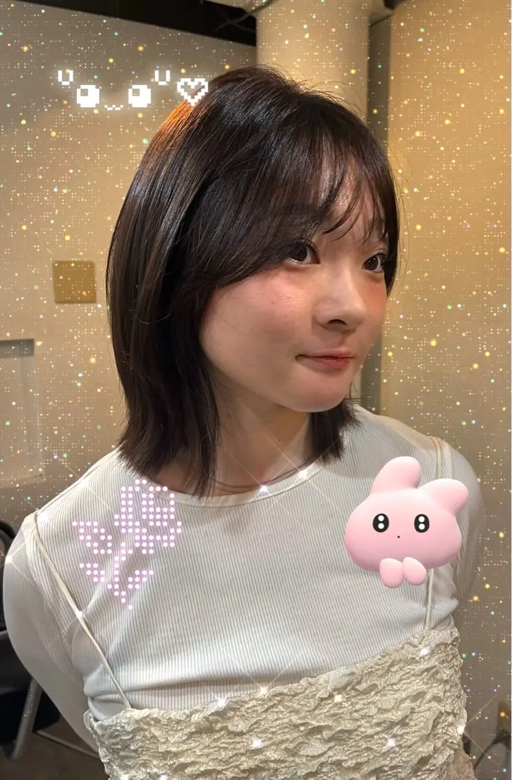 ミディアム カラー ヘアカラー 🎀Yamasaki Yui🎀のヘアスタイル