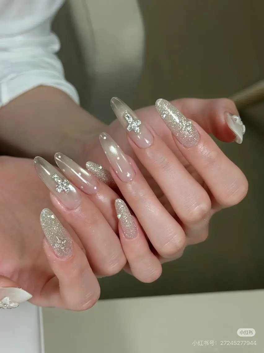 メンズ ネイル メンズ韓国風 オーロラネイル チークネイル 長さ出し フレンチネイル ハンドネイル ハンドケア NEW NAIL 池袋🔥🧲のネイルデザイン