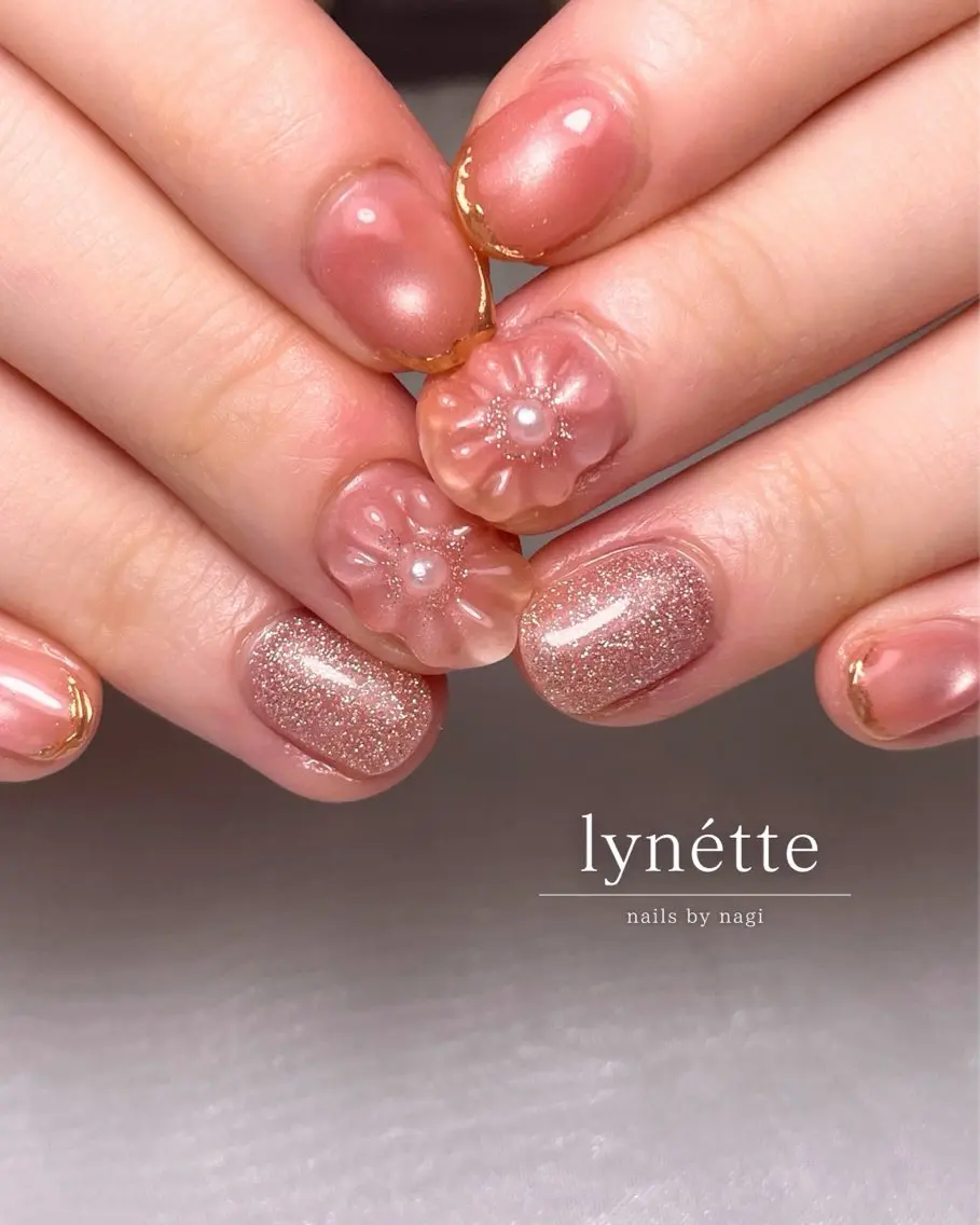 ネイル ニュアンスネイル lynétte 那覇ネイルサロンのネイルデザイン