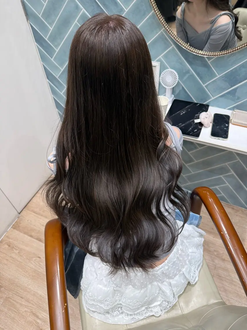 ロング カラー ヘアカラー ✨武蔵小杉💎カラー 💋YUMENO🩷のヘアスタイル