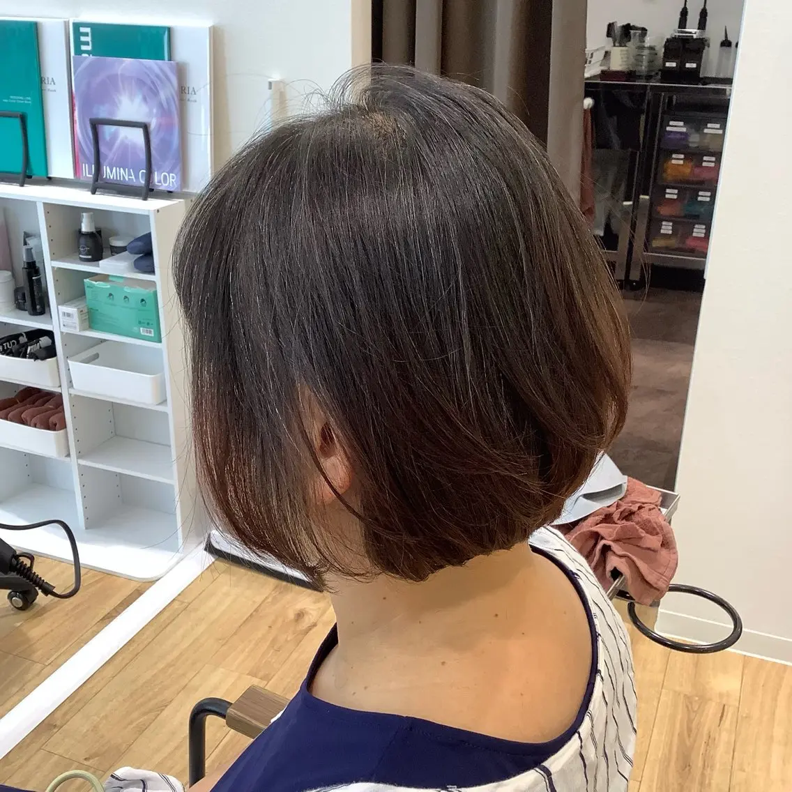 ショート カラー パーマ カット 縮毛矯正 髪質改善縮毛矯正 美容師✂️山崎竜二のヘアスタイル