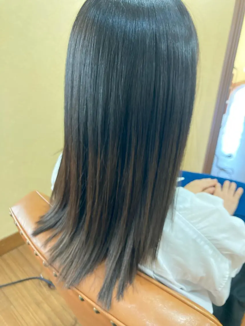 髪質改善縮毛矯正の写真