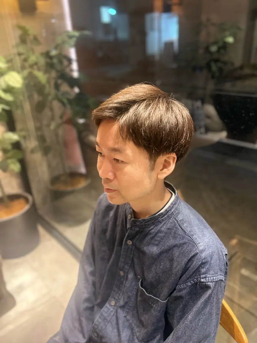 メンズ 七三 刈り上げ カット 🍎メンズcut/ 🐱airaのヘアスタイル