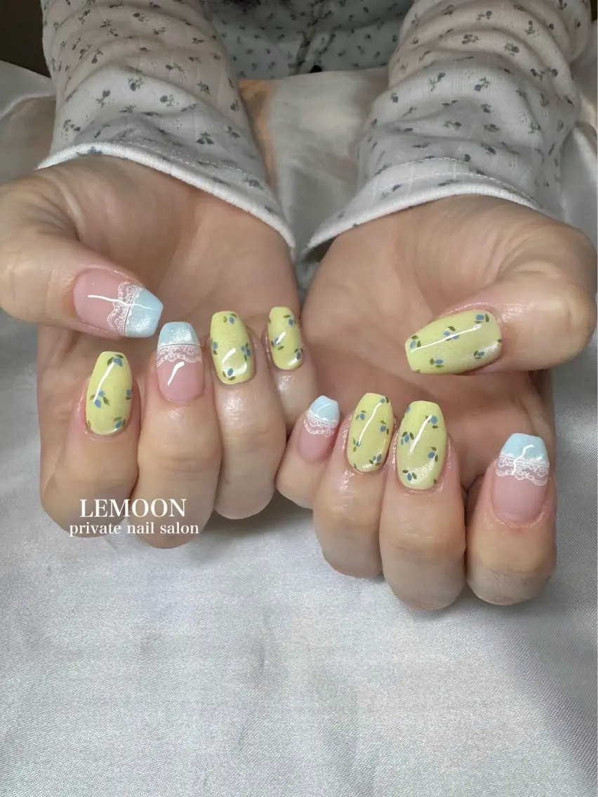 ネイル ハンドネイル nail salon LEMOONのネイルデザイン