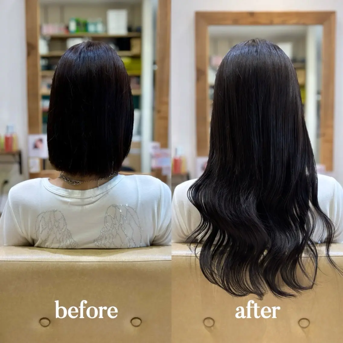 エクステ 𝐲𝐮𝐮𝐦𝐢 エクステ/ 艶カラーのヘアスタイル