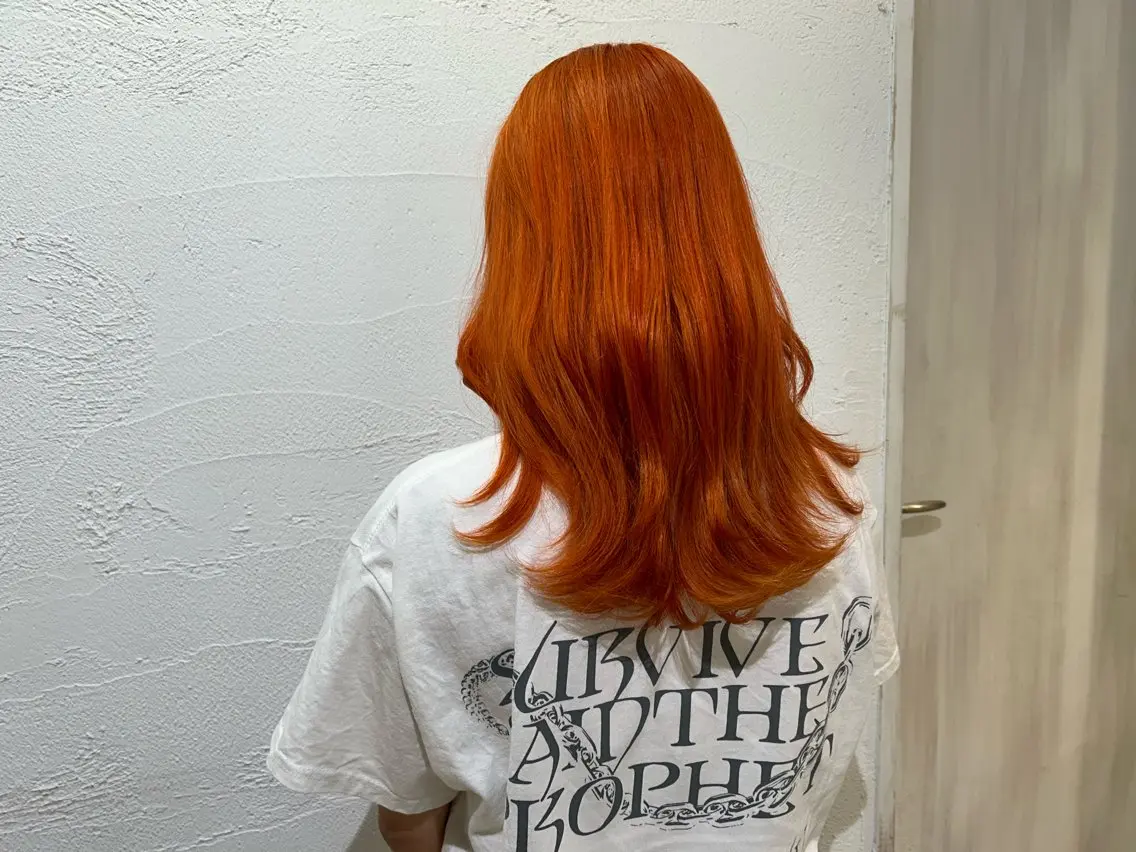 ロング トリートメント ウルフカット 🐹朝日🐹のヘアスタイル