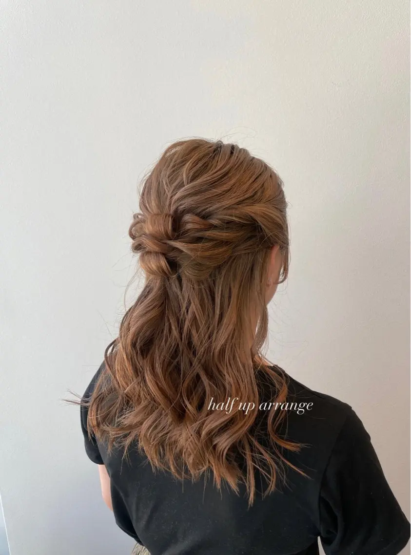 ヘアアレンジ Zina /半個室 サロン .⋆𝜗𝜚のヘアスタイル