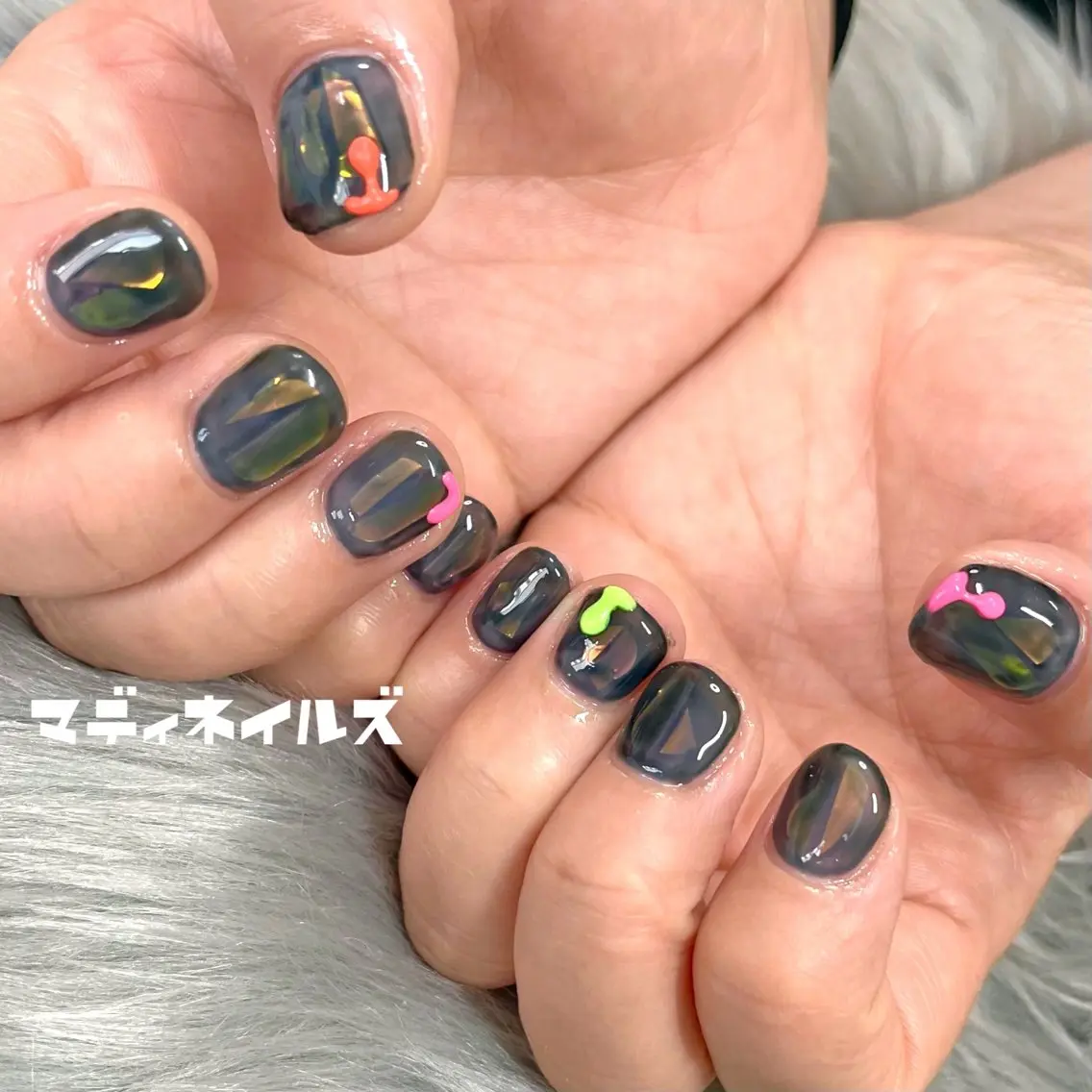 ネイル MADDYNAILS ✴︎柏痛ネイルのネイルデザイン