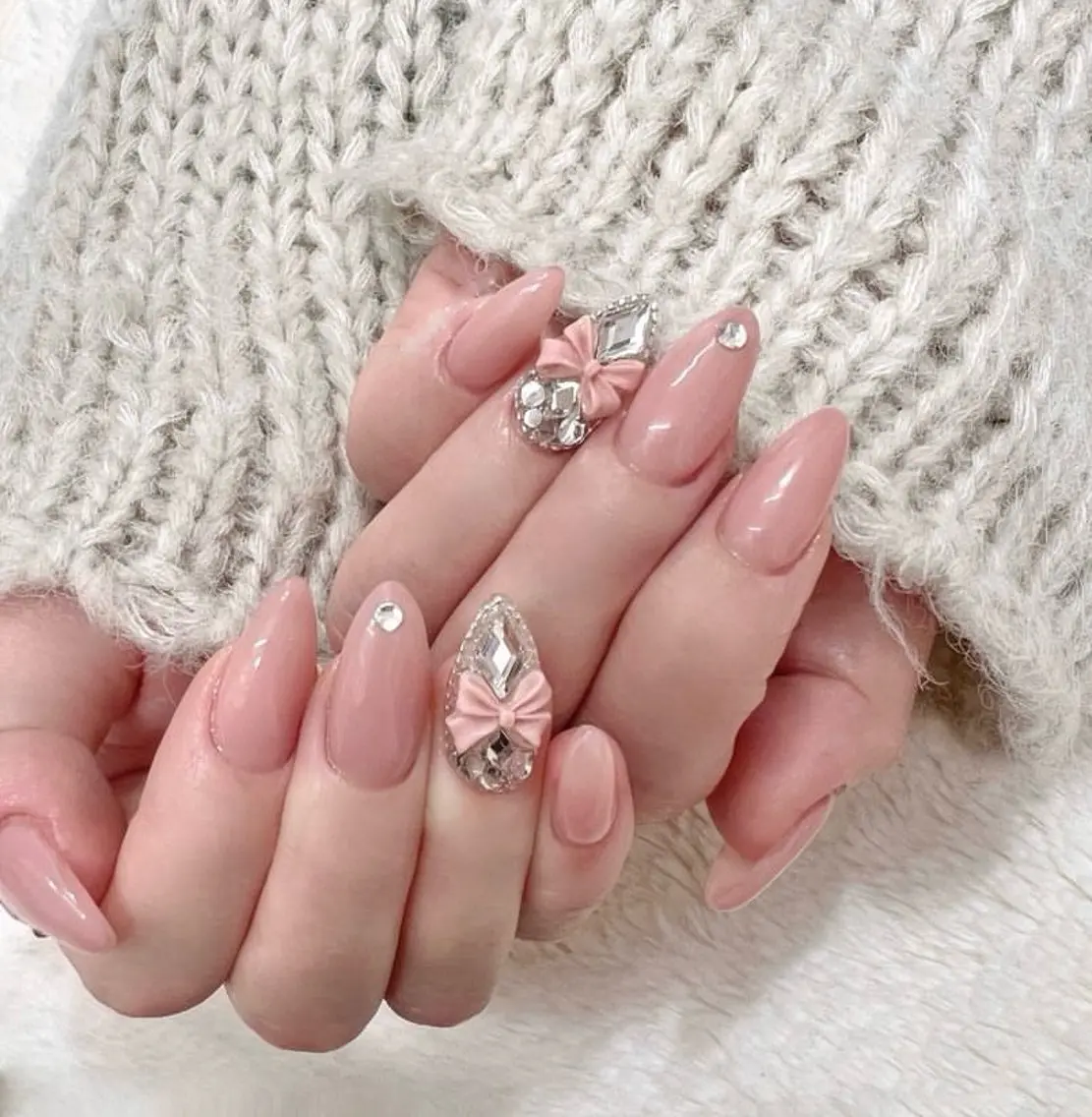 ネイル フレンチネイル ジェルネイル 韓国ネイル マグネットネイル マグネットフレンチ akina nailsのネイルデザイン