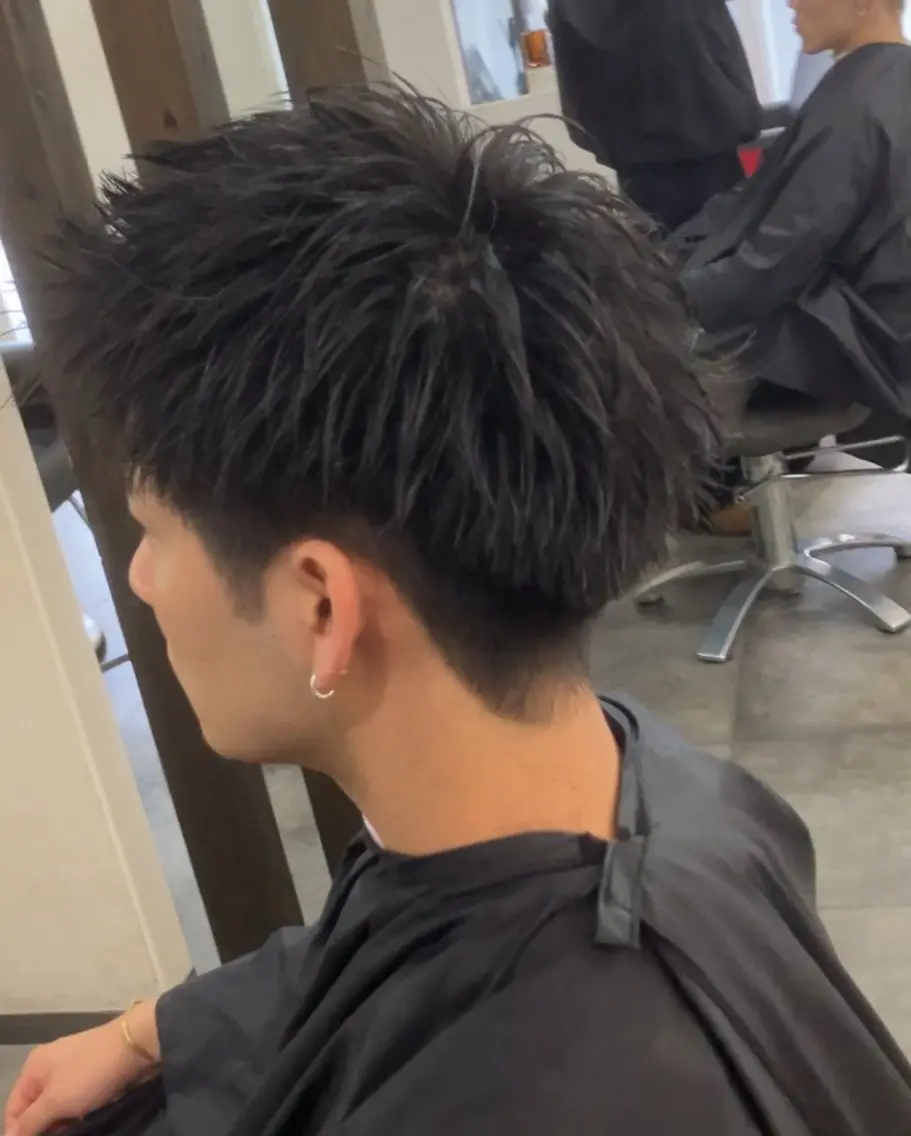 ショート ヘアアレンジ メンズ カット 児玉 翔のヘアスタイル