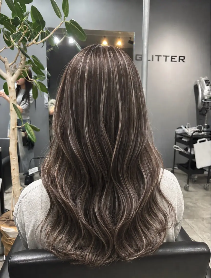 セミロング カット ヘアカラー 🌙GLITTER 🌙菱沼孝将🌙のヘアスタイル