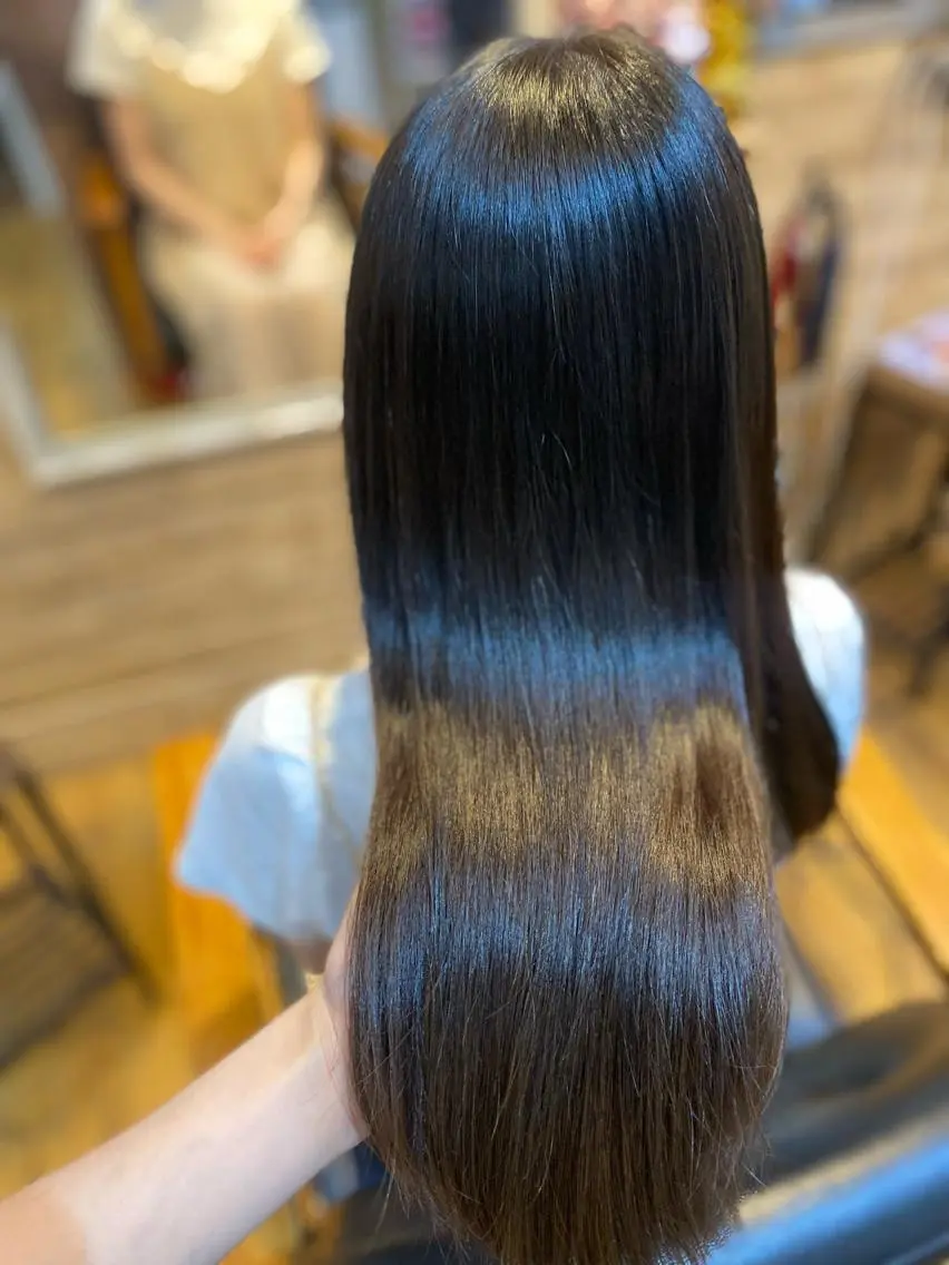 🌟大人気🌟美髪縮毛矯正＋整えカット＋ミニヘッドスパ🍀の写真