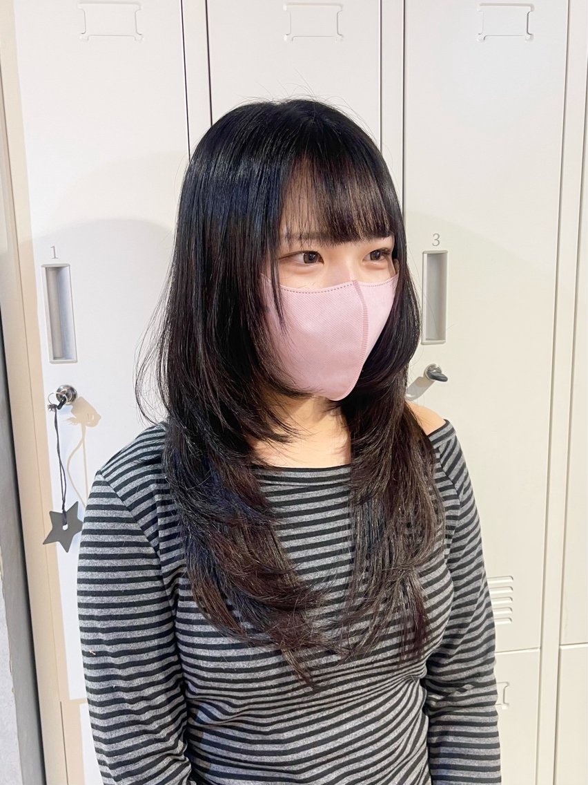 ロング レイヤーカット カット トリートメント 🌟濱田響🌟 最強カウンセラーのヘアスタイル