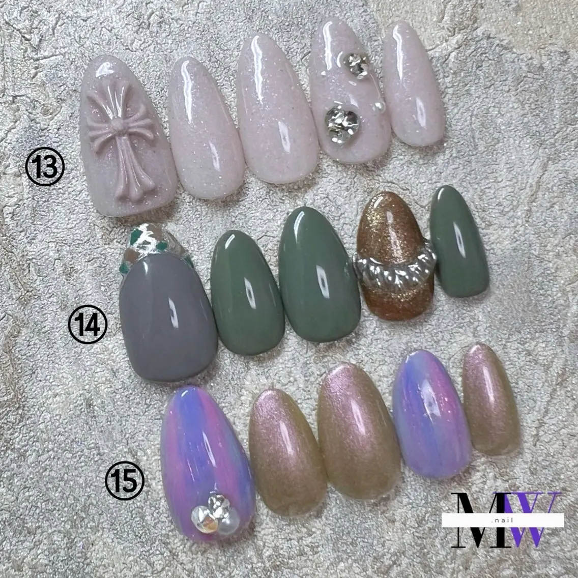 ネイル アートネイル ハンドネイル MW .nailのネイルデザイン