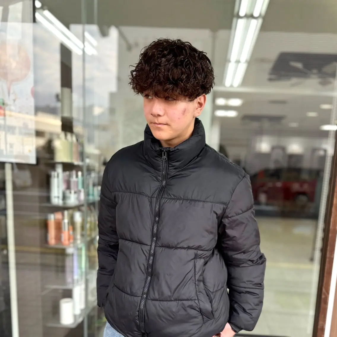 ショート パーマ メンズ 波巻きパーマ メンズパーマの達人 / タカシマダイスケのヘアスタイル