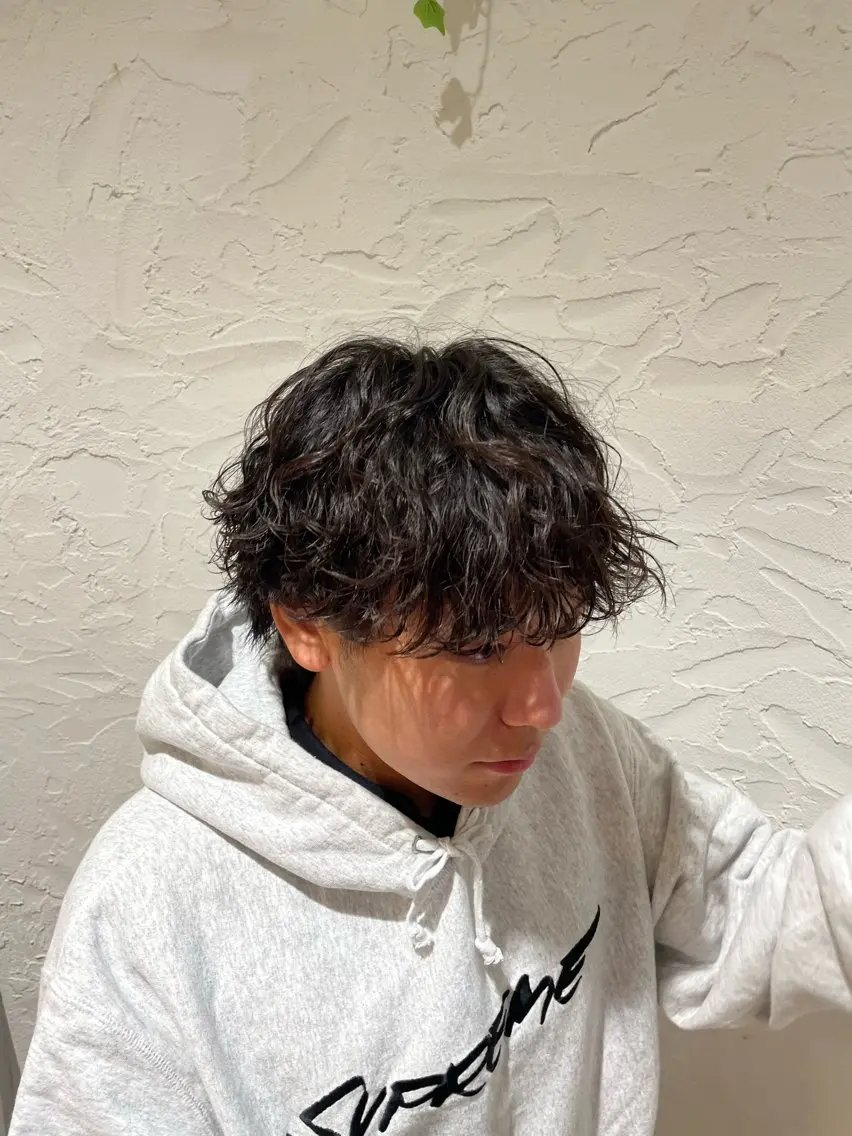 パーマの写真