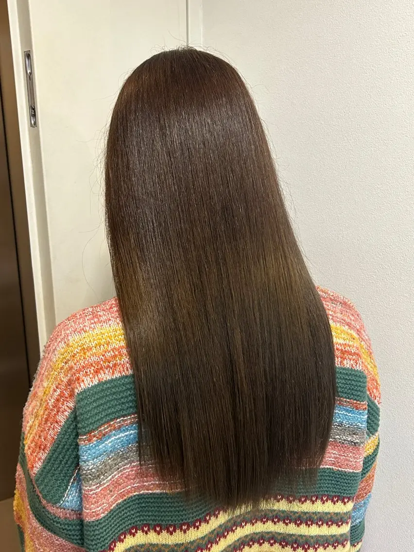 カラー UNBIRTHDAY ゆづみのヘアスタイル