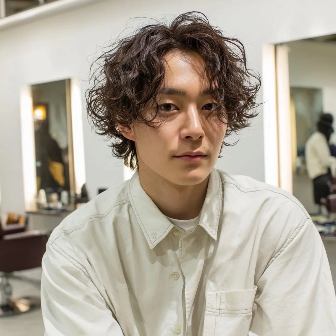 パーマ メンズ カット パーマ 香月 愛那/モデル募集💌のヘアスタイル