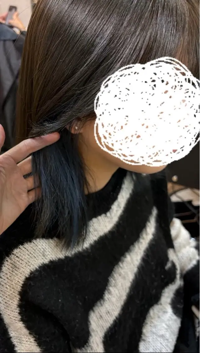 カラー ブリーチ しゅういち/赤み消し カラー特化のヘアスタイル