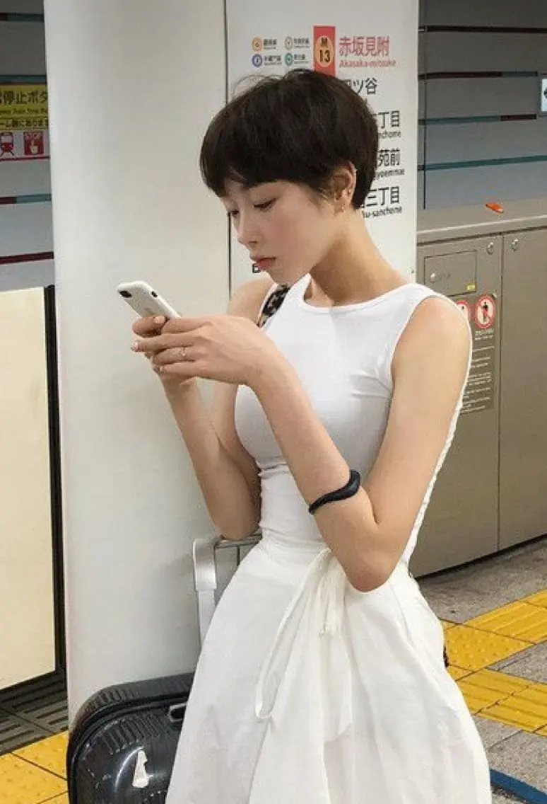 ショート ショートヘア 暖色/パーマ 🌼クニトウメイのヘアスタイル