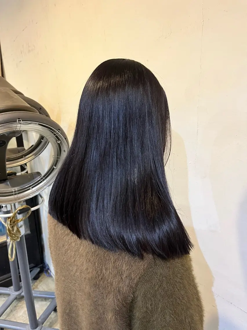 【組み合わせメニュー】レディースカット💇‍♀️ ＋ straight perm🧸の写真