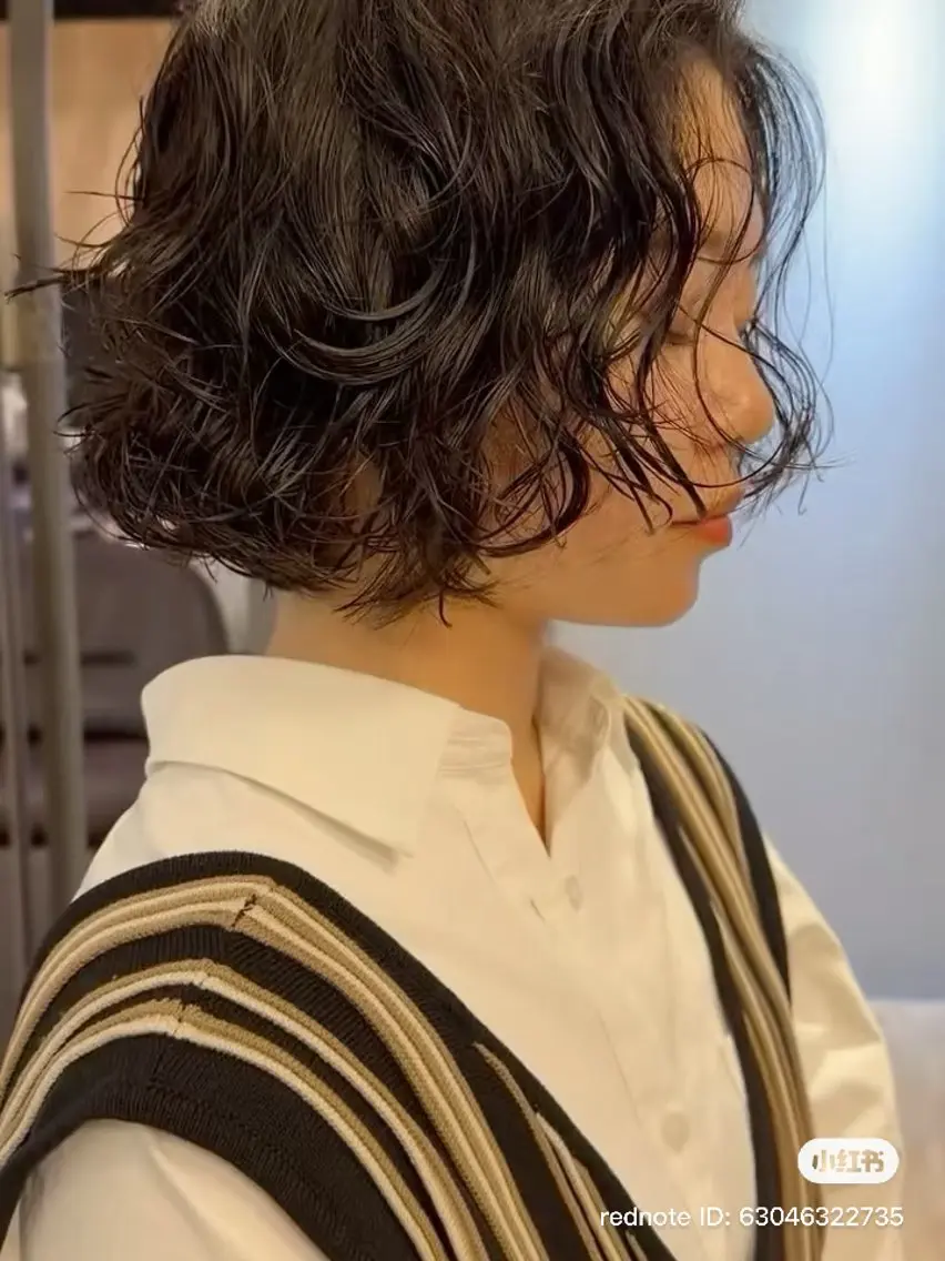 ショート パーマ ボブ ボブパーマ RYOのヘアスタイル