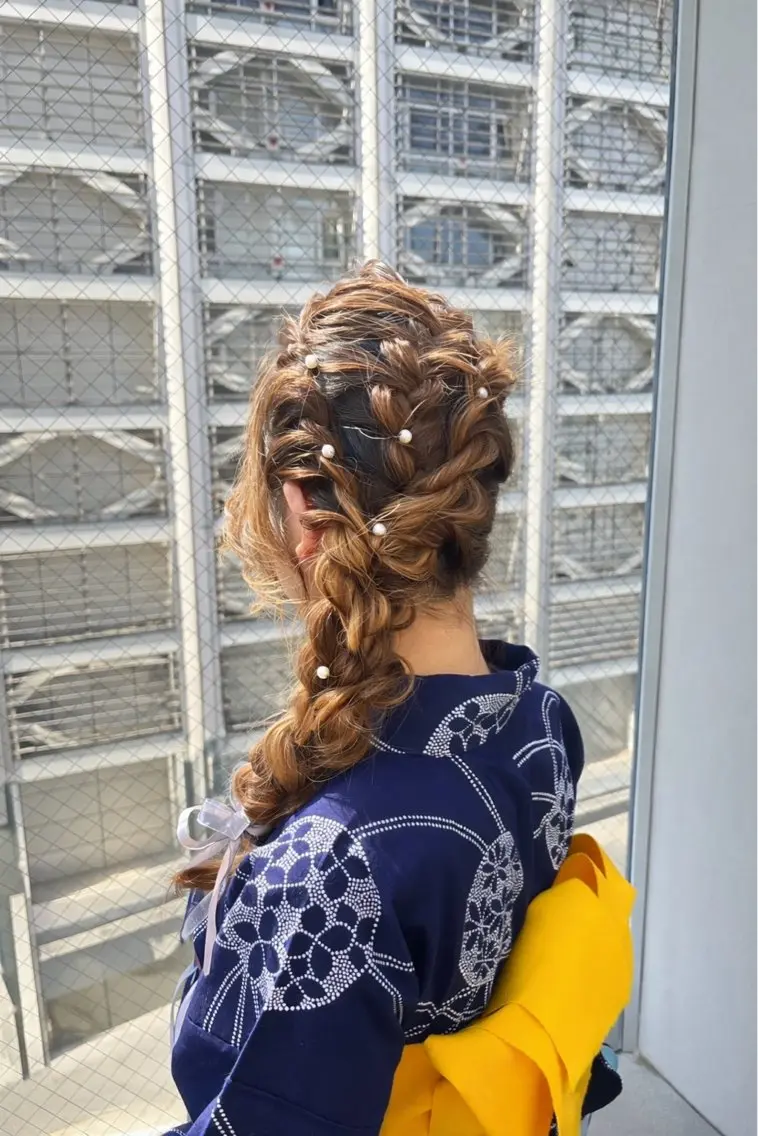 ヘアアレンジ ️髪質改善luce /美髪矯正🎀こゆきのヘアスタイル