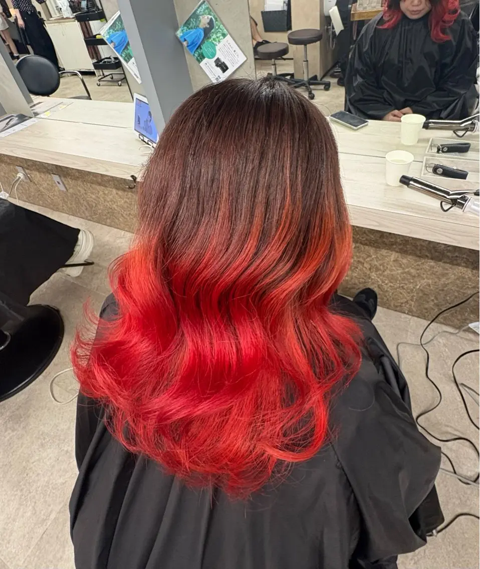 ミディアム ヘアカラー トリートメント 🫧IMAI ️当日OK🫧のヘアスタイル