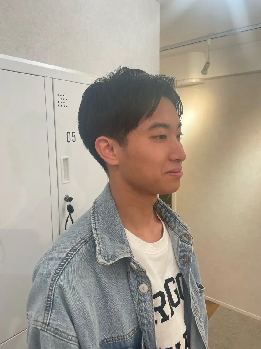 ショート メンズ マッシュ 植原 遥夏のヘアスタイル