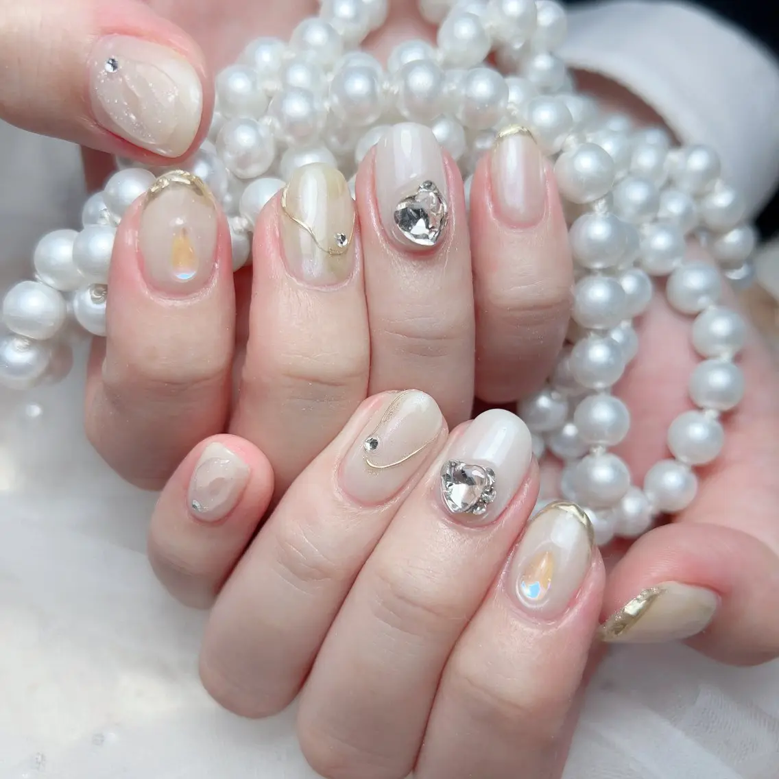ネイル ハンドネイル 🎀M nails✨ ビューティーのネイルデザイン