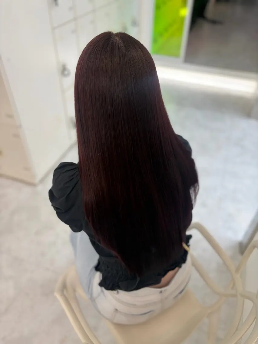 カラー カット ヘアカラー トリートメント ヘアセット girlな暖色ヘア 🪽🫧ハルナ🎀のヘアスタイル