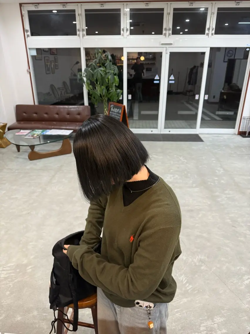 カラー 小田桐 蓮のヘアスタイル