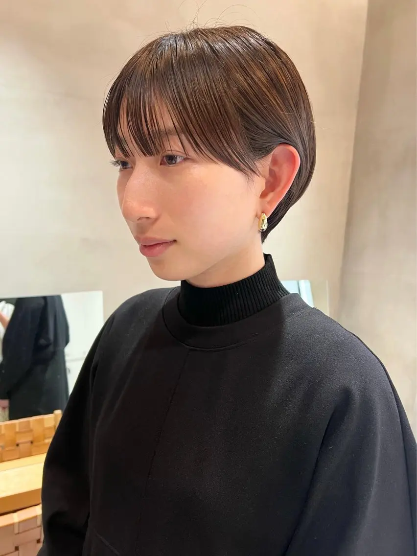 ショート 三浦 れいやのヘアスタイル