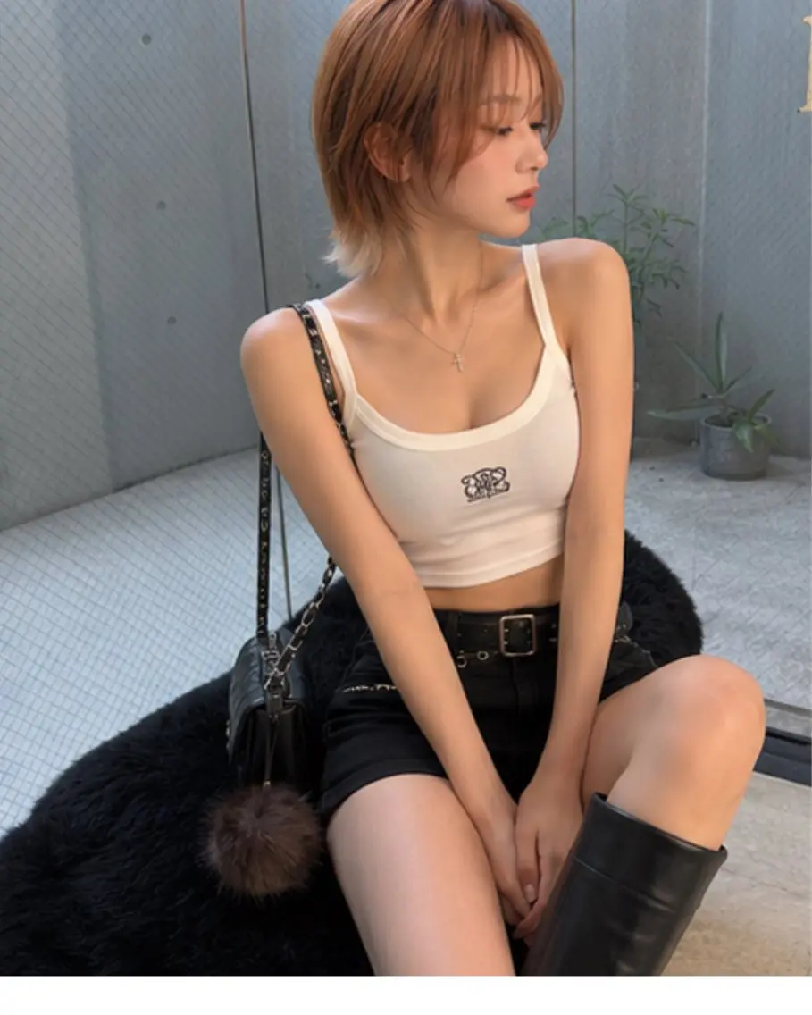 ショート 韓国風ヘア レイヤーカット カット ヘアカラー pia 薬院のヘアスタイル