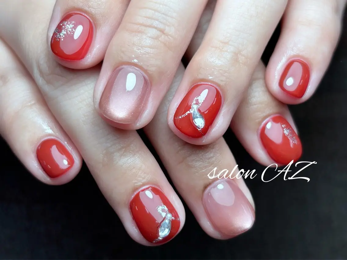 ネイル オフィスネイル ハンドネイル salon AZのネイルデザイン